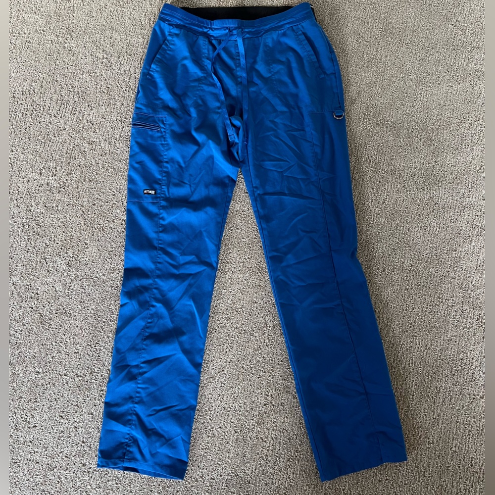 Greys anatomy straight leg blue scrubs